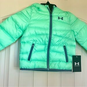 New Under Armour Girls Puffer Coat